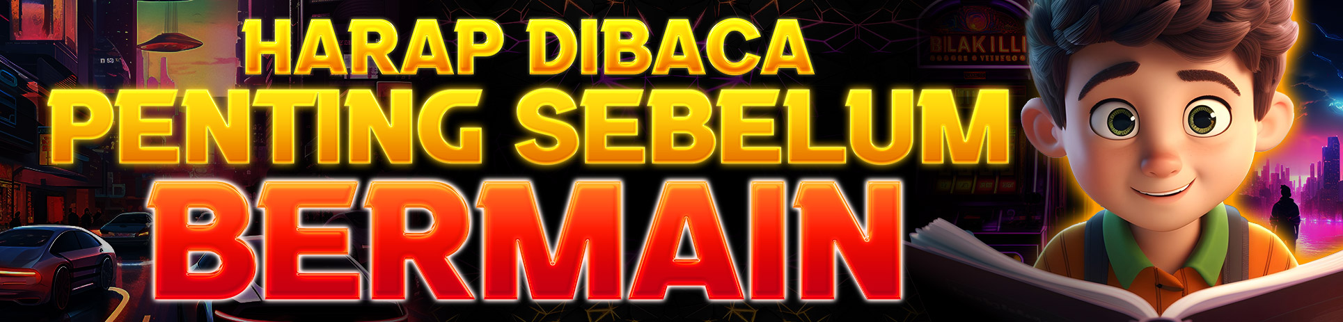 Penting dibaca sebelum bermain